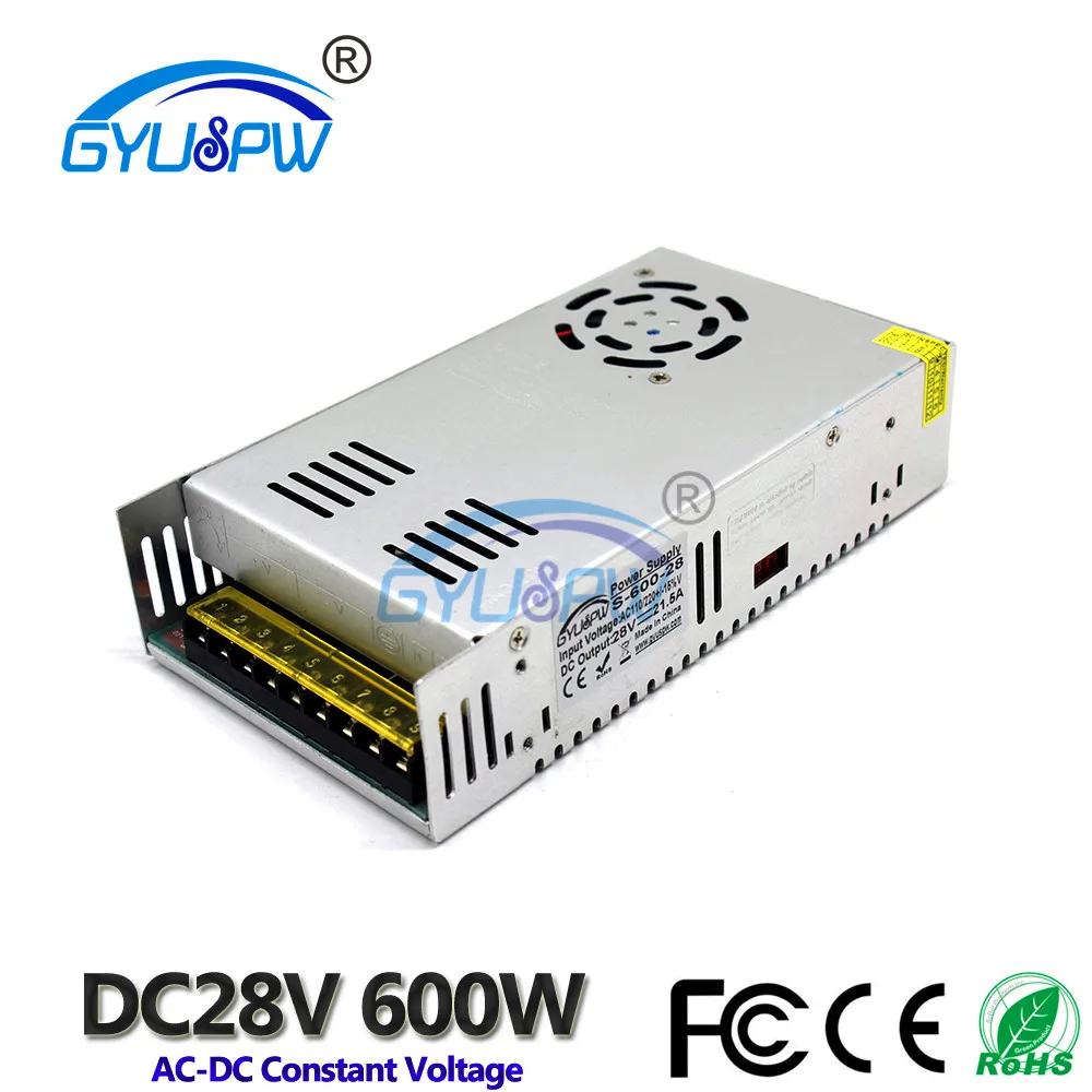 28V600W