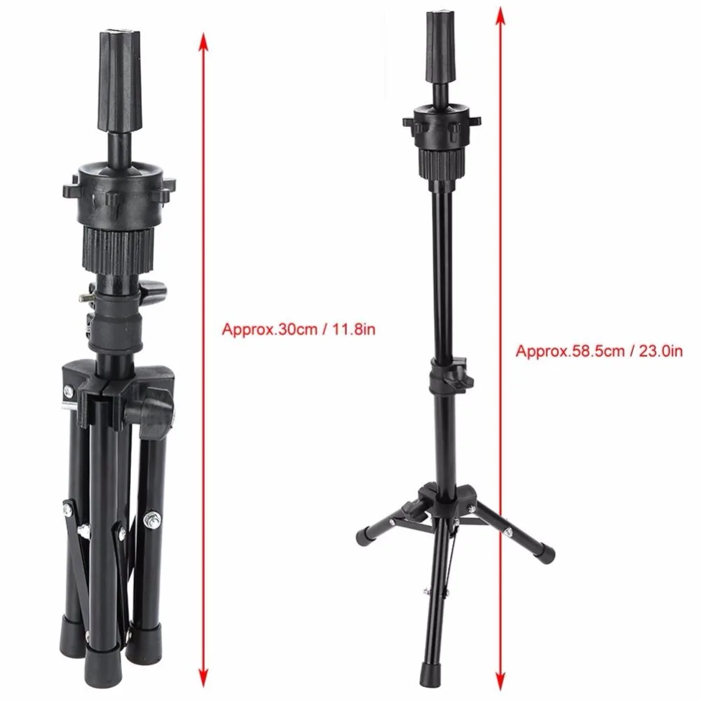 Регулируемый штатив-подставка держатель для волос подставка для парика манекен головка штатив Парикмахерская учебная головка держатель инструмент для тренировки волос