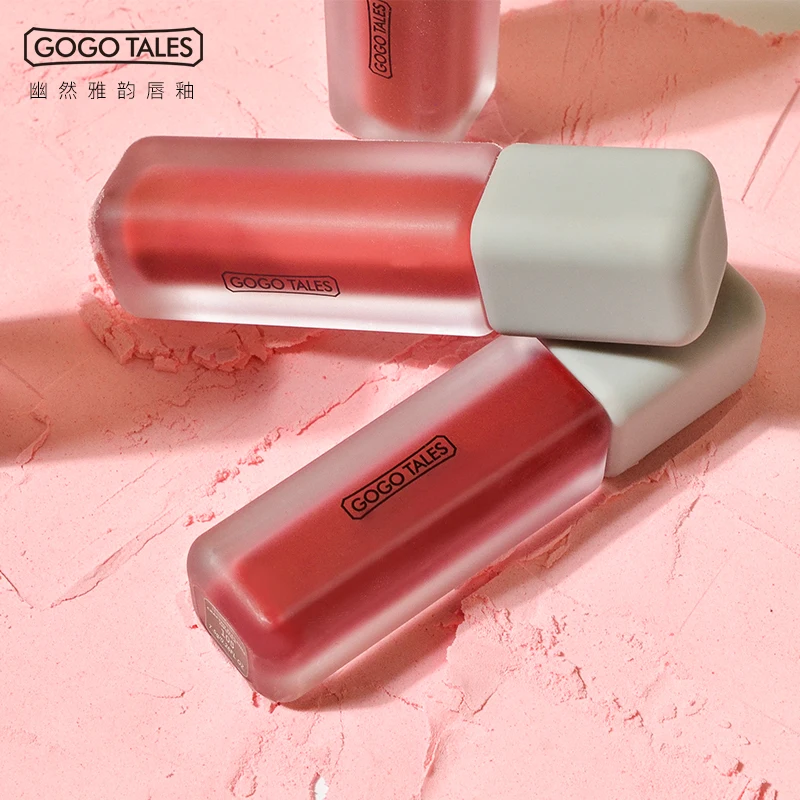 Gogo tales velvet matte lip gloss 5g 6 colors sexy red rose pigment waterproof long lasting pumpkin lip tint tattoo BN150 Gogo tales velvet matte lip gloss 5g 6 colors sexy red rose pigment waterproof long lasting pumpkin lip tint tattoo BN150