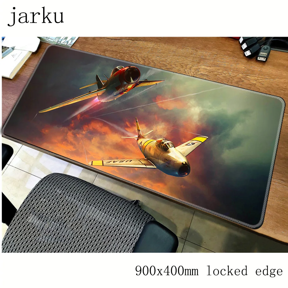 Игровой коврик для мыши war thunder 900x400 мм гелевый большой ноутбука милый аксессуары