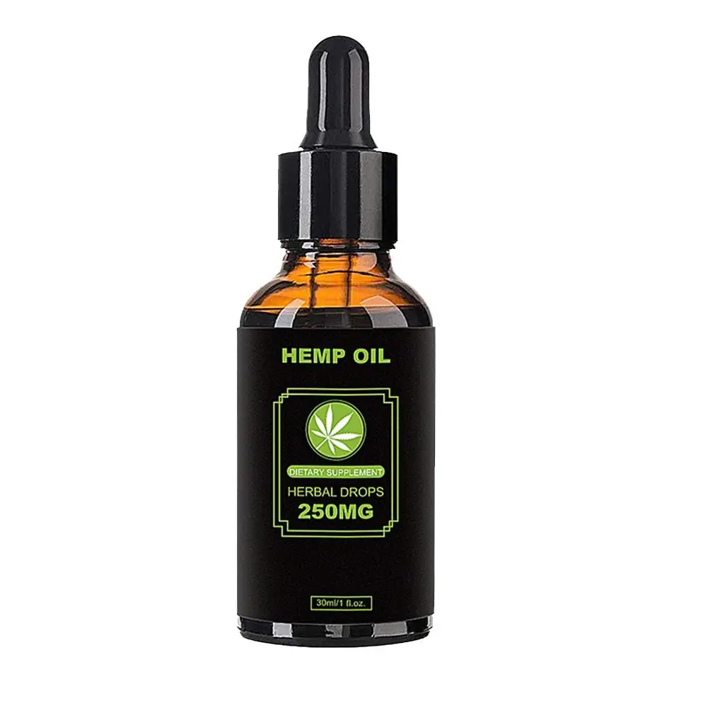 

30ML Hemp Oil Massage Essential Oil Facial Body Care Nature Hemp Oil For Improve Sleep Relieve Fatigue Pain Relief Skin Care