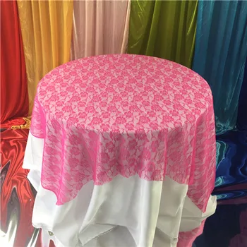 

Factory Direct 10 Colors Table Cloth Cotton Linen Lace Tablecloth Dining Table Cover For Kitchen Home Wedding Party Decor