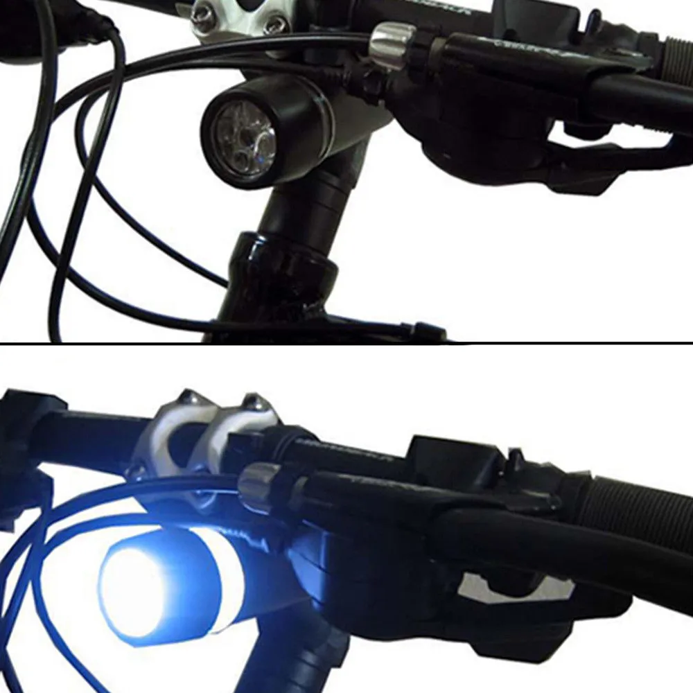 2 Sets Bright Bicycle Bike Cycling Lights 5 LED