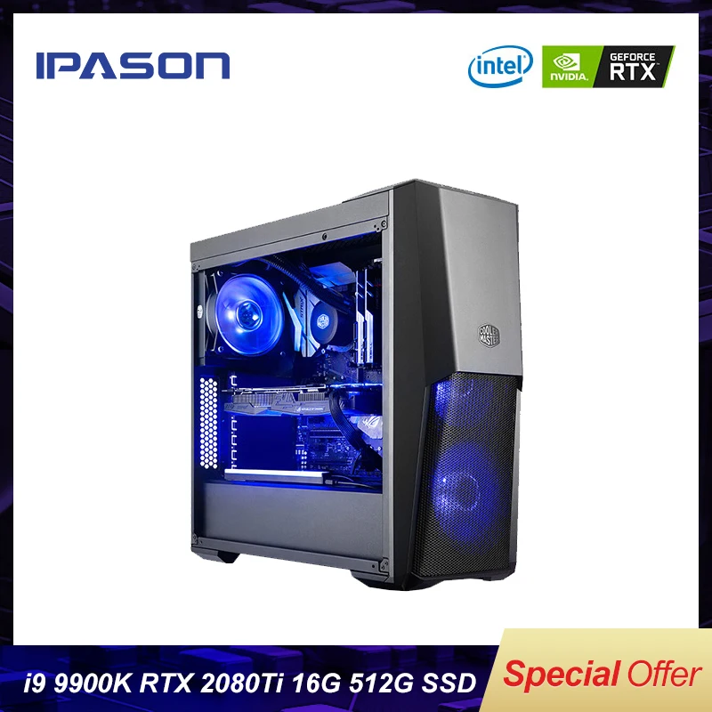 Ipason P9 Power+ PLUS Игровой Компьютер 8-ми Ядерный Intel core i9 9900 k 512G SSD DDR4 8ГБ 16ГБ Оперативная память 2080ti 11ГБ ИГРОВОЙ ПК Ipason P9 Power+ PLUS Игровой Компьютер 8-ми Ядерный Intel core i9 9900 k 512G SSD DDR4 8ГБ 16ГБ Оперативная память 2080ti 11ГБ ИГРОВОЙ ПК