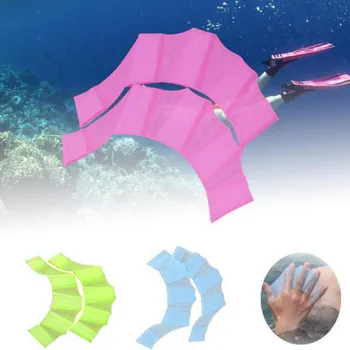 

CARPRIE Diving gloves 2019 NEW Silicone Hand Swimming Fins Flippers Swim Palm Finger Webbed Gloves Paddle Glove 6.15