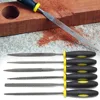 6 pièces 140mm Mini métal classement râpe aiguille fichier bois outils main travail du bois fichiers outil ► Photo 1/6