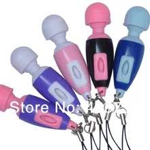 50 шт./партия портативный мини-брелок магический Массажер палка массаж тела