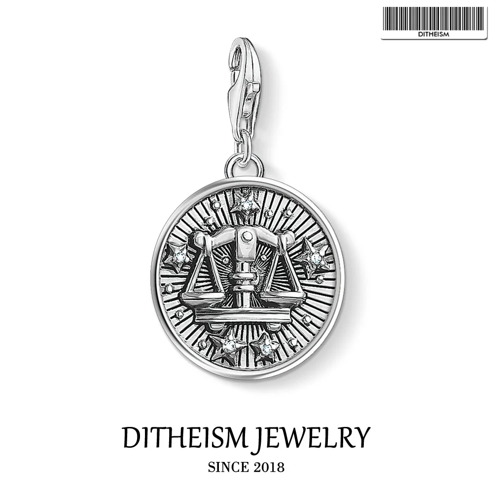 Zodiac Sign Libra Charms Pendant,2019 