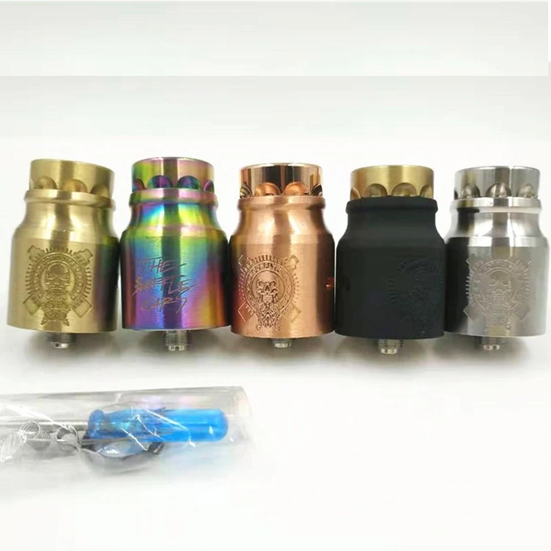 

AV X Complyfe Battle Deck RDA 24mm Rebuildable Dripping Tank Screw Cap Electronic Cigarettes Atomizer Fit Vaporizer Mod