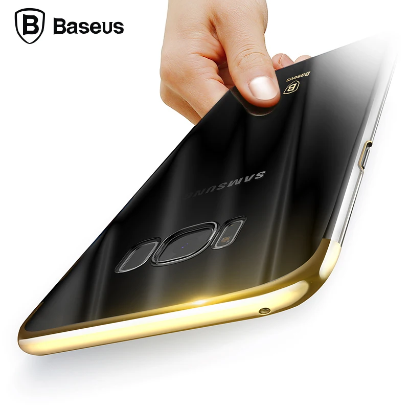 Baseus Case For Samsung Galaxy S8 Cases Transparent Hard PC Shell For Samsung Galaxy S8 Plus Case Cover Protective Coque cases-for-s8+