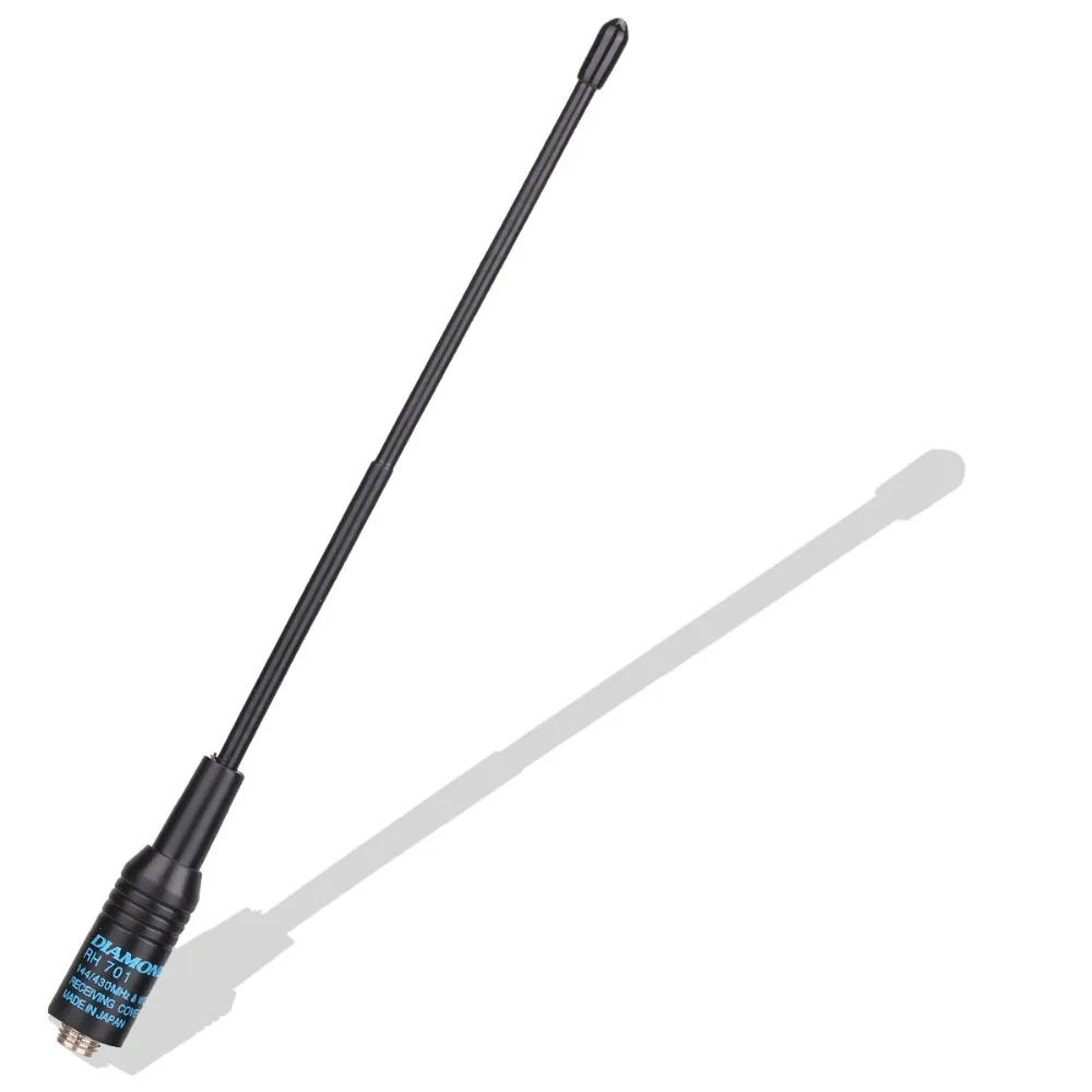

Diamond RH-701 SMA-Female Dual Band VHF/UHF144/430MHz Antenna For Baofeng UV-5R UV-82 BF-888S DM-5R UVB3 Plus Walkie Talkie