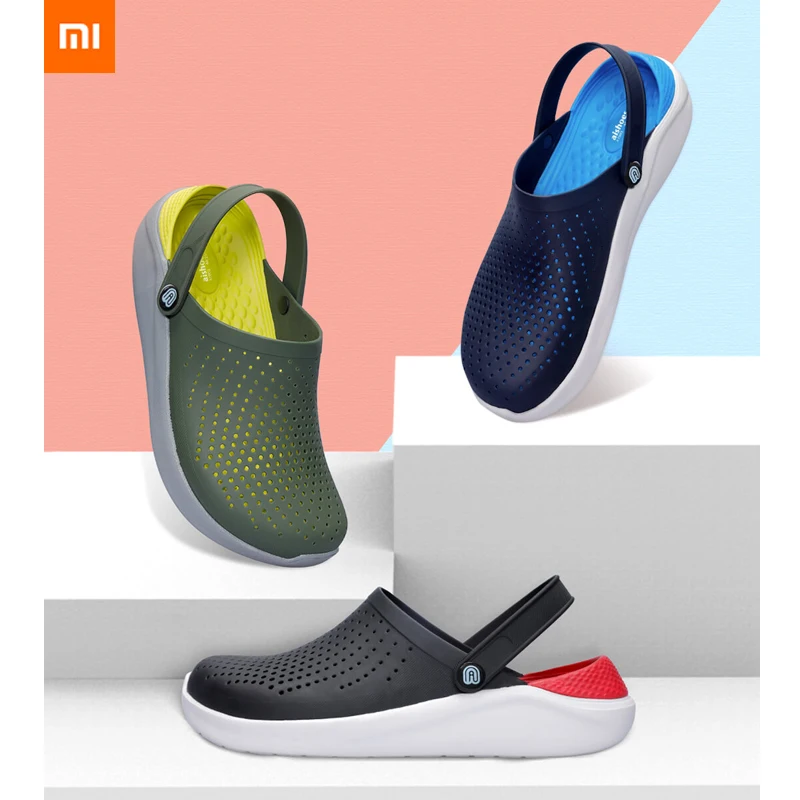 

xiaomi Summer beach hole sandals lightweight Breathable and hydrophobic Two ways of wearing for Seaside trip