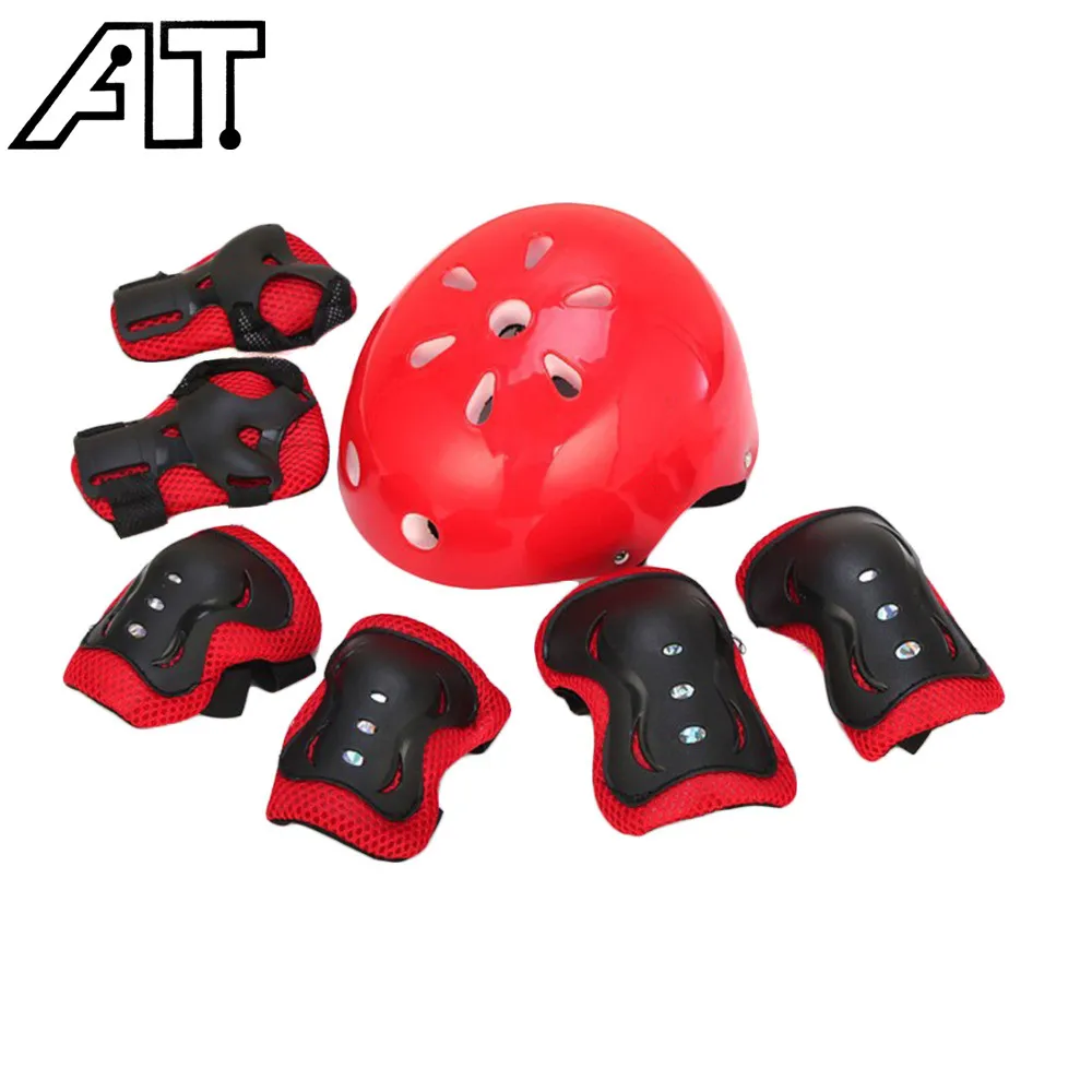 Prix pour 7 Pcs/ensemble de Kid Enfants de Vélo Casque Coude Poignet Genouillères Vélo protection Rouleau Skate Sport Sécurité Protecteur Prix pour 7 Pcs/ensemble de Kid Enfants de Vélo Casque Coude Poignet Genouillères Vélo protection Rouleau Skate Sport Sécurité Protecteur