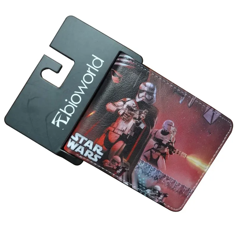 

2017 Star Wars Wallets PU Leather New Purse for Young Teenager Card Holder Bags Dollar Price Gift Short Wallet