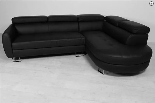 8268 Europe Style Modern Black Sofa Living Room Leather Sofas In 8268 Europe Style Modern Black Sofa Living Room Leather Sofas