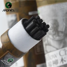 Карандаш для рисования эскиз древесного угля стержни 25 шт. хлопок ива уголь стержень Черный масляной живописи ручка школьные товары для рукоделия C733