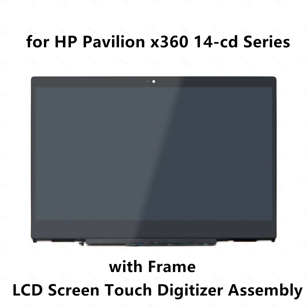 14 0 &quotэкран ЖК-дисплея в сборе для HP x360 компакт-дисков или никель-кадмиевых 14-cd0068
