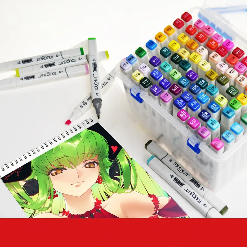 

24/36 colors/ skin tone Mark pen ,Professional Artist Sketch Markers Pen, Skin Art Marker Pen for School Student Supplies