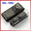 Mini Handheld 60x-100x Pocket Microscope Magnifer Loupe Magnification Pocket Microscope Jewelry Magnifier ► Photo 2/4