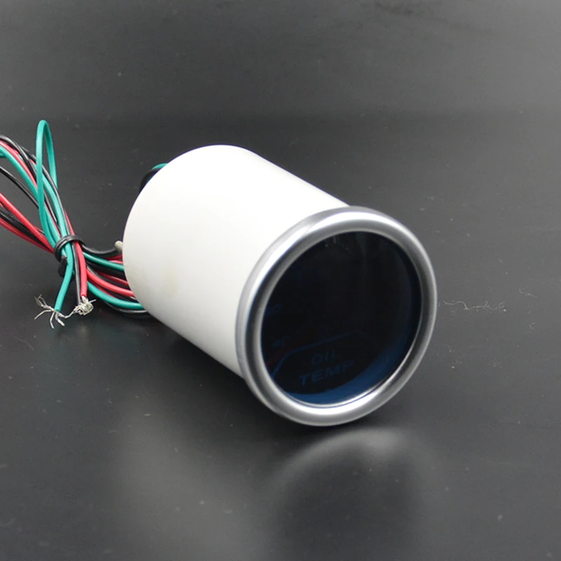 Dragon gauge Универсальный 52 мм Автомобильный указатель температуры масла метр Датчик температуры масла модификация белая подсветка