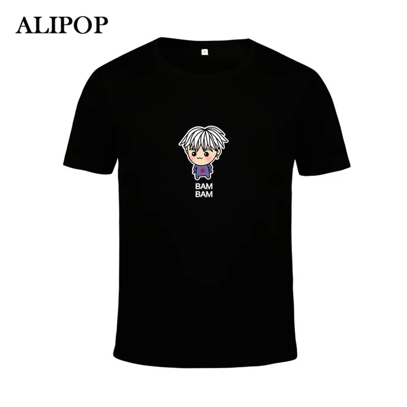 

KPOP Korean Fashion GOT7 Fans Meeting Album Concert Cotton Tshirt K-POP T Shirts T-shirts Tops PT448