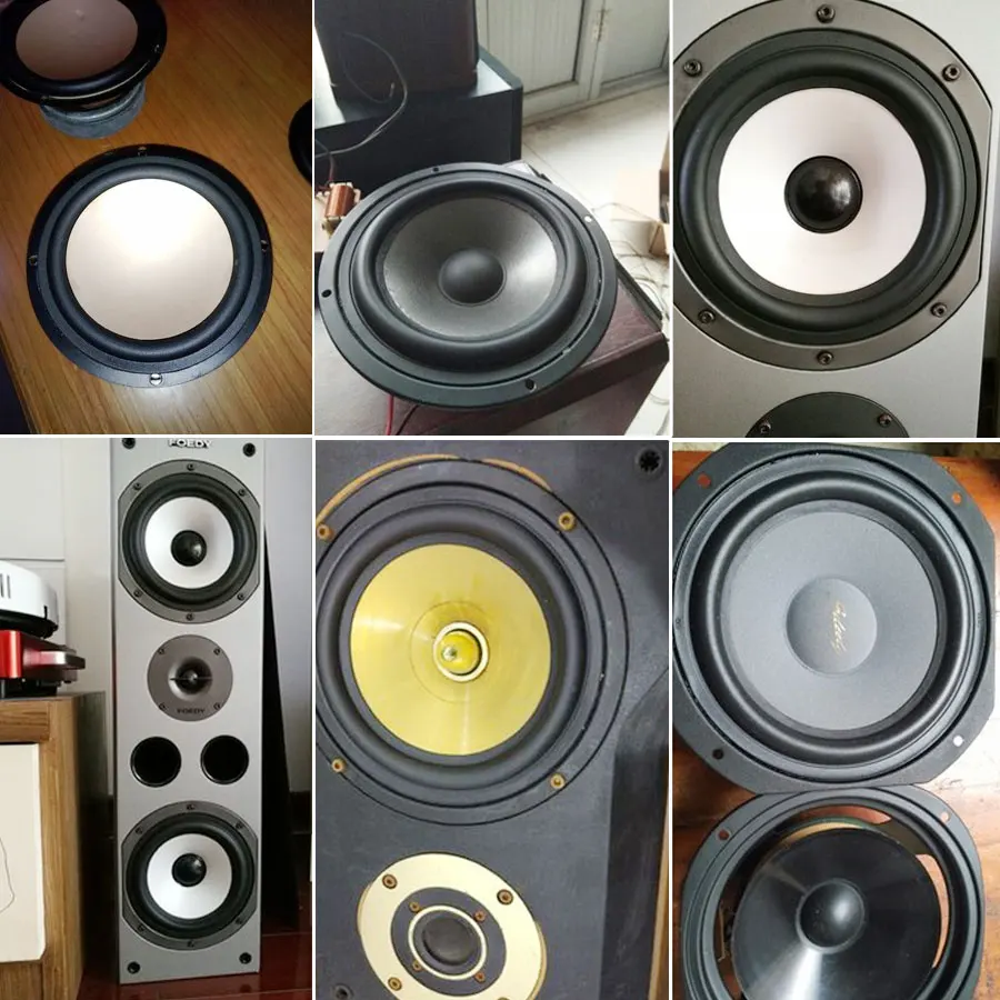 2 piezas altavoz de goma reparación borde plegable anillo Subwoofer accesorios de reparación de altavoz DIY 3/4/5/6 /8/10 pulgadas 2 piezas altavoz de goma reparación borde plegable anillo Subwoofer accesorios de reparación de altavoz DIY 3/4/5/6 /8/10 pulgadas