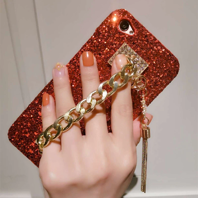 CHAOLIDA Wholesale Bling Gliter Scrub Cellphone Accessories De Celular for Iphone X 6 6s 6plus 7 7plus 8 8plus Steel Strap Cases CHAOLIDA Wholesale Bling Gliter Scrub Cellphone Accessories De Celular for Iphone X 6 6s 6plus 7 7plus 8 8plus Steel Strap Cases