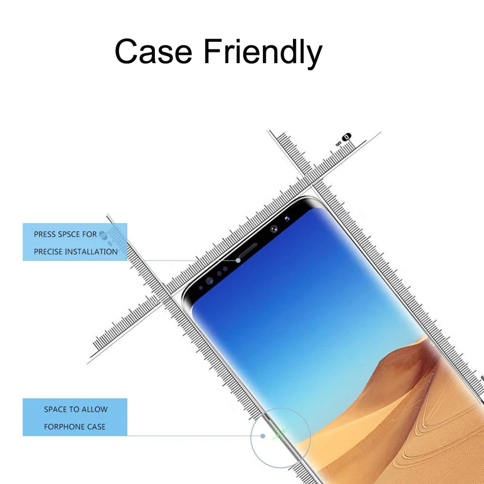9H закаленное стекло для samsung Galaxy S9 S8 Plus Note 9 8 Защитная пленка для экрана для samsung S9+ Note 9 защитная пленка из закаленного стекла