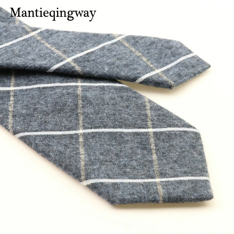 Mantieqingway 6,5 см мужской костюм Галстук Классический мужской клетчатый галстук формальный бизнес галстук-бабочка мужские хлопковые Узкие галстуки Галстук