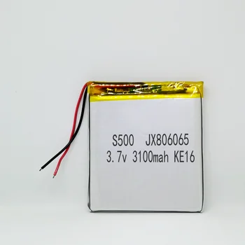 

Touch screen learning machine 3.7V polymer lithium battery 806065 high capacity universal tablet computer DIY rechargeable
