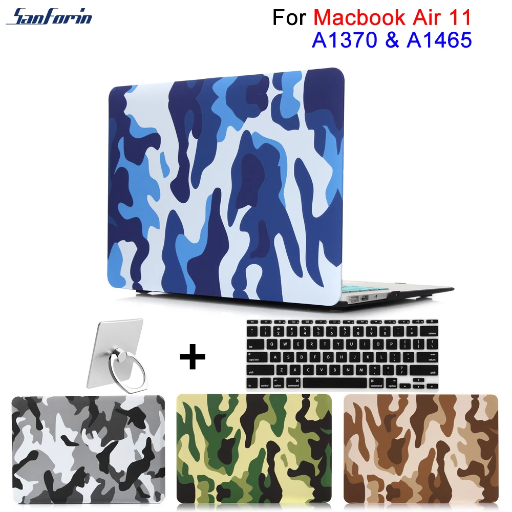

Plastic Hard Case Cover for MacBook Air 11 inch A1465 A1370 Print camouflage Pattern Shell Cover for Air 11 Laptop