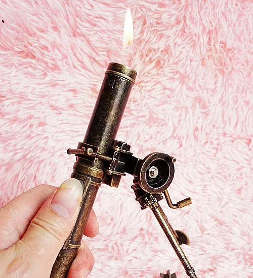 

The mortar model hit the Japanese boys love lighter,Craft gift. Decorative metal lighters