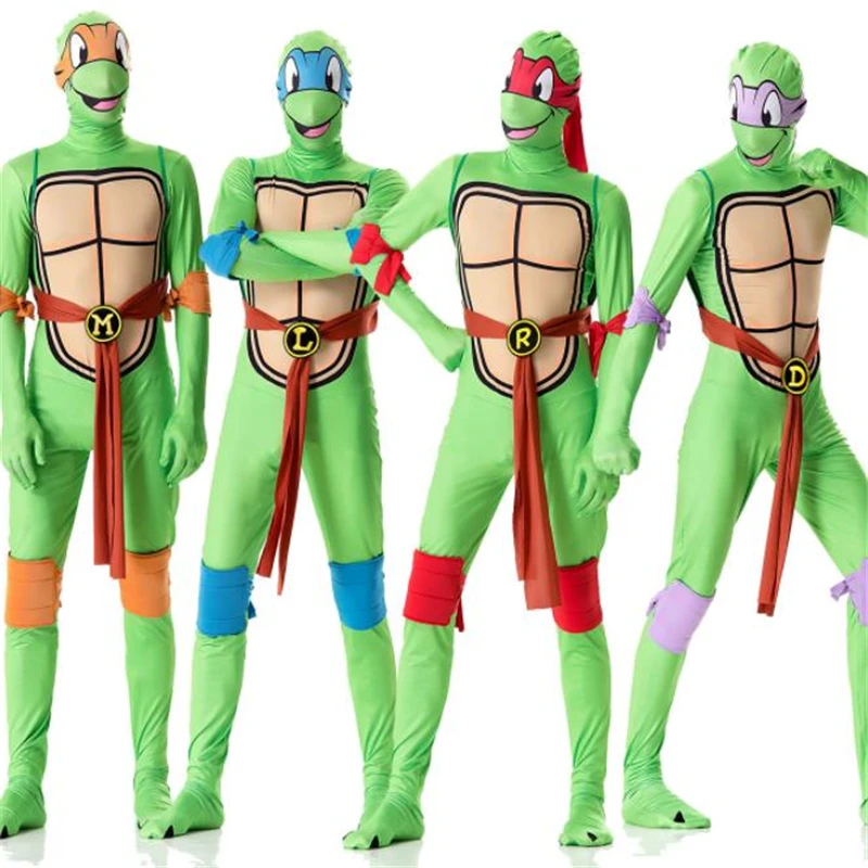 Cosplay de Halloween, anime, Donatello, Michelangelo, Raphael, Tortuga