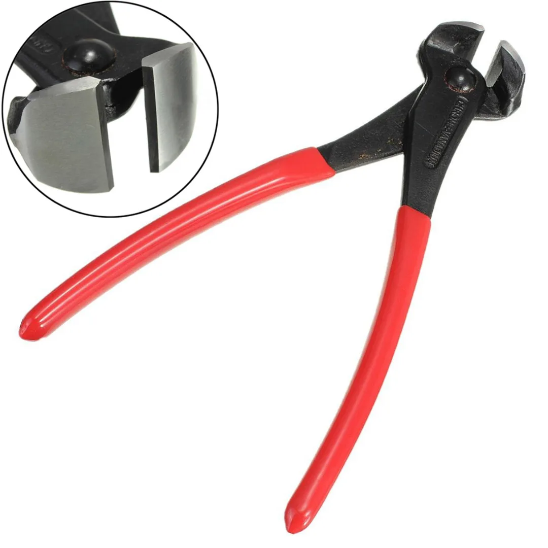 Buy 1pc Red Handle End Cutter 8 inch Steel Fixers