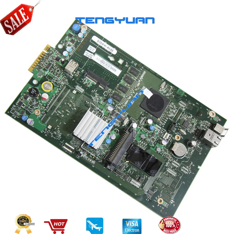 100% test for HP5525DN CP5525DN Formatter Board CE707