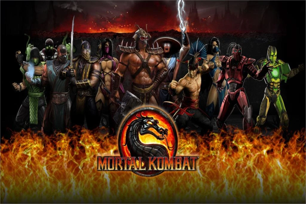Diy Frame Mortal Kombat 9 Character Scorpion Sub Zero Raiden Sektor Ermac Reptile Shao Kahn Kitana Liu Kang Mileena Poster Mortal Kombat 9 Diy Framescorpion Poster Aliexpress