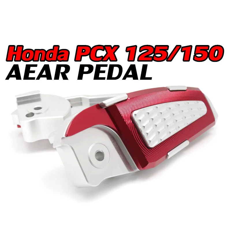 

CNC Aluminum Motorcycle Foot Rests Foot Pegs Pedals Rear Set For Honda PCX 125 150