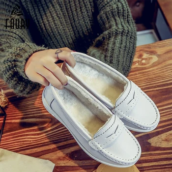 

Hospital Surgical Medical shoes Doctor Nurse shoes winter plus velvet soft bottom anti-skid Dentist Beauty Salon Work Shoes