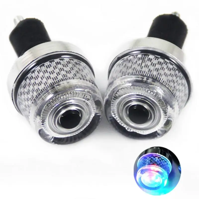 Perfect 2pcs Bike Light Cycling Handlebar Cap Bicycle Handle Bar Grips End Plugs Lamp LED Safety Warning Handlebar Light Bicycle Parts 3 Perfect 2pcs Bike Light Cycling Handlebar Cap Bicycle Handle Bar Grips End Plugs Lamp LED Safety Warning Handlebar Light Bicycle Parts 3