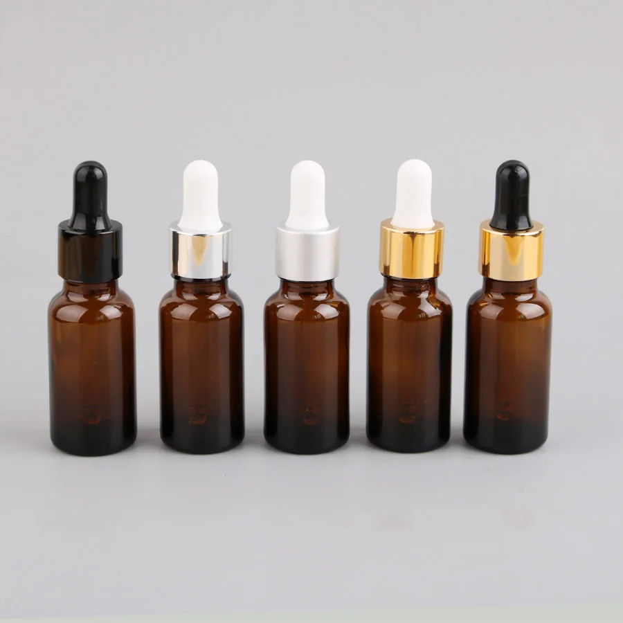 Download wholesales 20pcs 20ml Matte Frosted Brown glass dropper ...