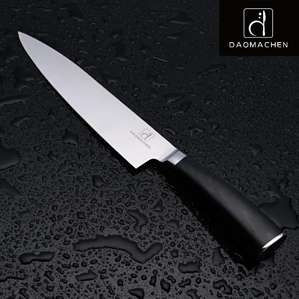  DAOMAOCHEN Chef's Knives 8 Inch High Quality Steel Slicing Knife High Color Wood Handle Kitchen Kni - 32750235979