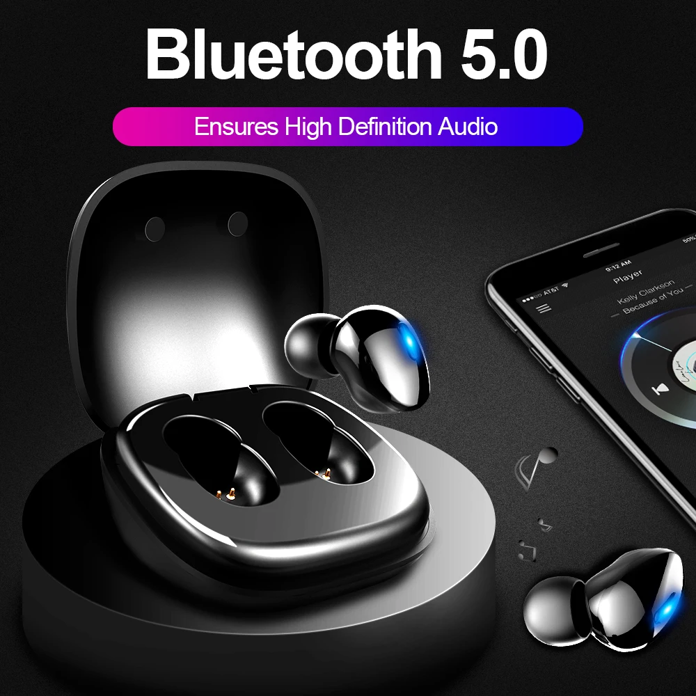 1469.01 руб. 52% СКИДКА|Bluetooth 5,0 наушники беспроводные наушники для телефона настоящие беспроводные стерео мини наушники HiFi 6 мм динамический блок с зарядным устройством-in Наушники и гарнитуры from Бытовая электроника on Aliexpress.com | Alibaba Group