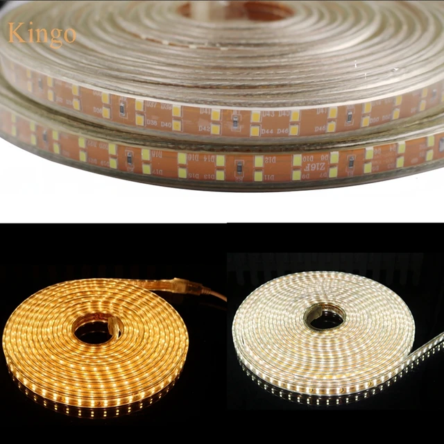 Us 4 5 15 Off High Brightness Double Row Smd 2835 Led Strip Ac 220v 156leds M Ip67 Waterproof Warm White Flexible Rope Outdoor Home Decoration In Us 4 5 15 Off High Brightness Double Row Smd 2835 Led Strip Ac 220v 156leds M Ip67 Waterproof Warm White Flexible Rope Outdoor Home Decoration In