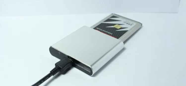 Оригинальный! ATA PCMCIA карты памяти флэш-накопитель Card Reader 68PIN CardBus к USB конвертер