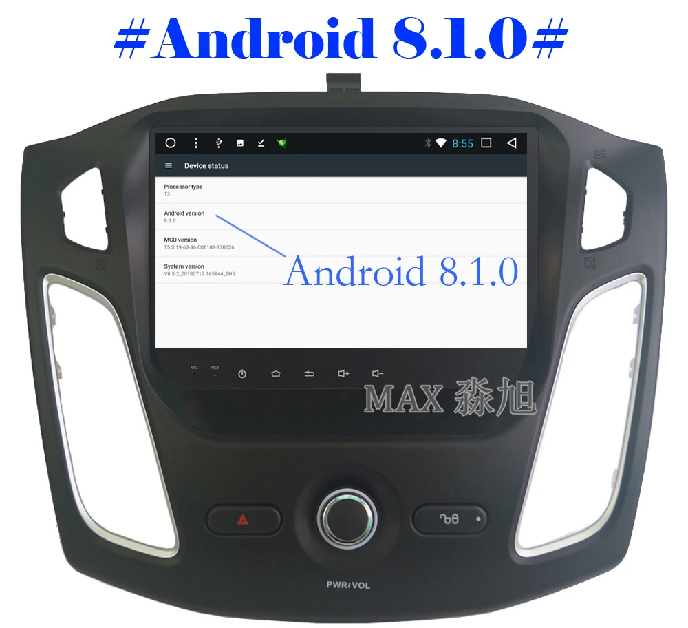 Perfect MAX GPS Navigation System Android 8.1 Car DVD Player for Ford Focus 3 2012 2013 2014 2015 Car Radio RDS 4G WiFi SWC BT GPS Maps 1