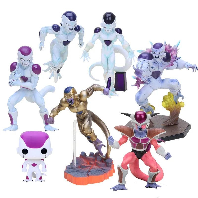 Dragon Ball Z Resurrection F Golden Frieza Freeza экшн-фигурка морозильная камера DXF игрушечная фигурка-модель DRAGON BALL Z фигурка детский подарок