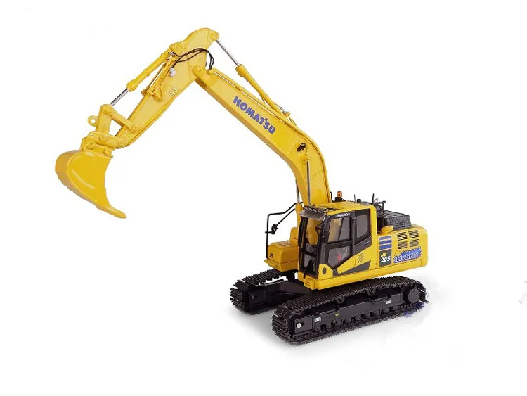 1:50 Komatsu HB205LC3 Hybrid Hydraulic Excavator Japan Version Diecast Toy Model UH8136 for Decoration,Collection,Gift