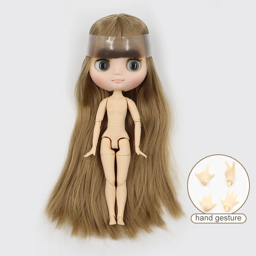 Кукла middie blyth, обнаженная, 20 см, 1/8, bjd, кукла, шарнирное тело, матовое лицо, Заводская кукла, подходит для самостоятельного макияжа на заказ