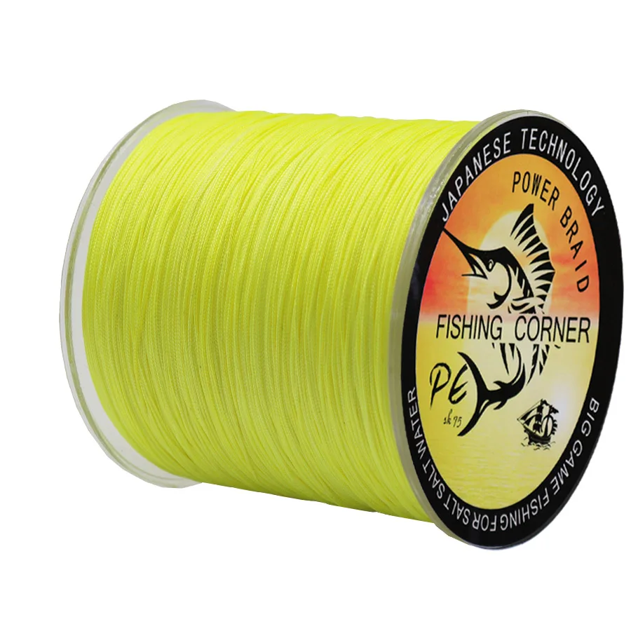 Comprar Línea de pesca trenzada de 12 hebras 300M PE alambre 35LB 180LB multifilamento línea de pesca 8 colores para elegir