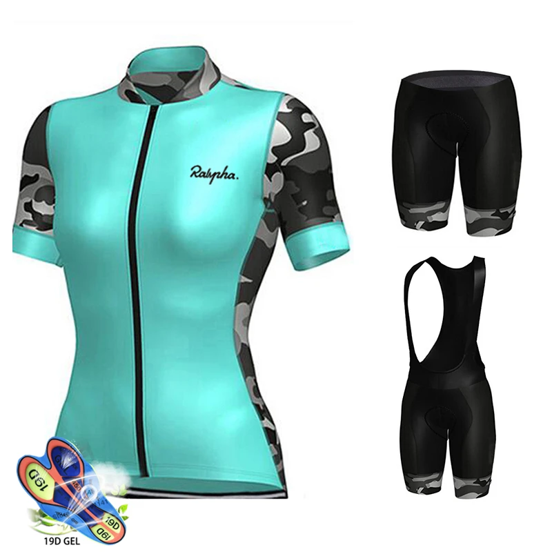 2019 فريق Skinsuit الموالية الدراجات جيرسي 19D هلام سراويل البيك القصيرة دعوى MTB روبا Ciclismo المرأة الصيف الدراجات مايوه في Culotte الملابس